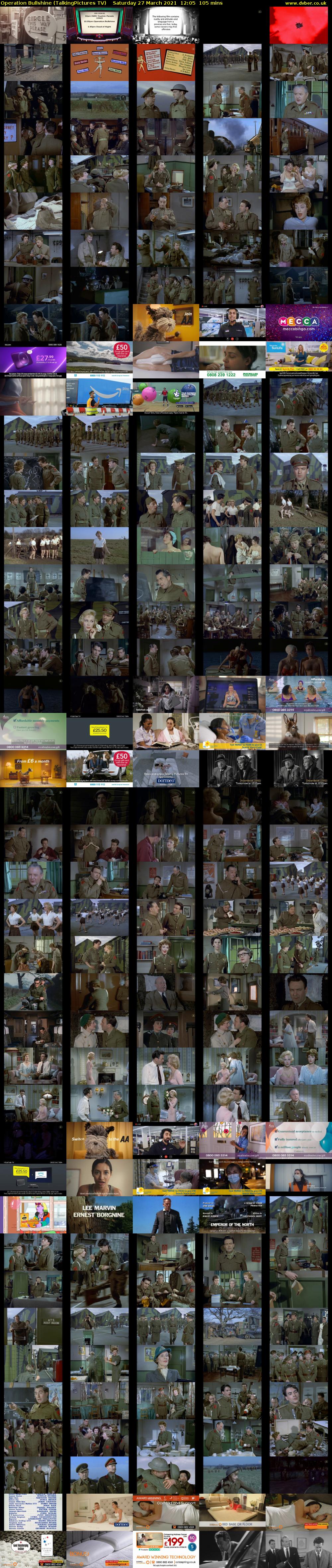 Operation Bullshine (TalkingPictures TV) Saturday 27 March 2021 12:05 - 13:50