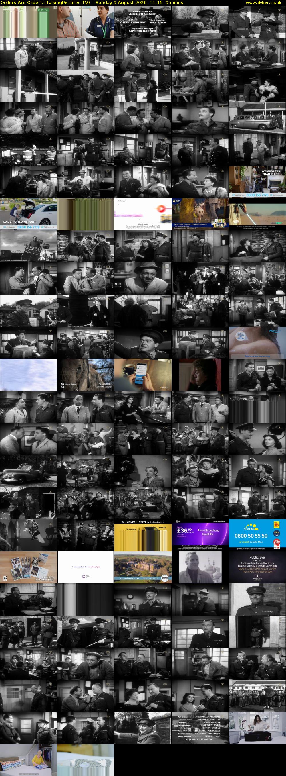 Orders Are Orders (TalkingPictures TV) Sunday 9 August 2020 11:15 - 12:50