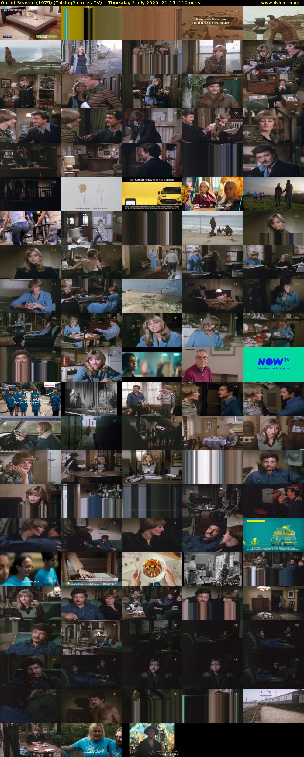 Out of Season (1975) (TalkingPictures TV) Thursday 2 July 2020 21:15 - 23:05