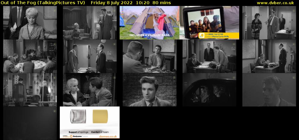 Out of The Fog (TalkingPictures TV) Friday 8 July 2022 10:20 - 11:40