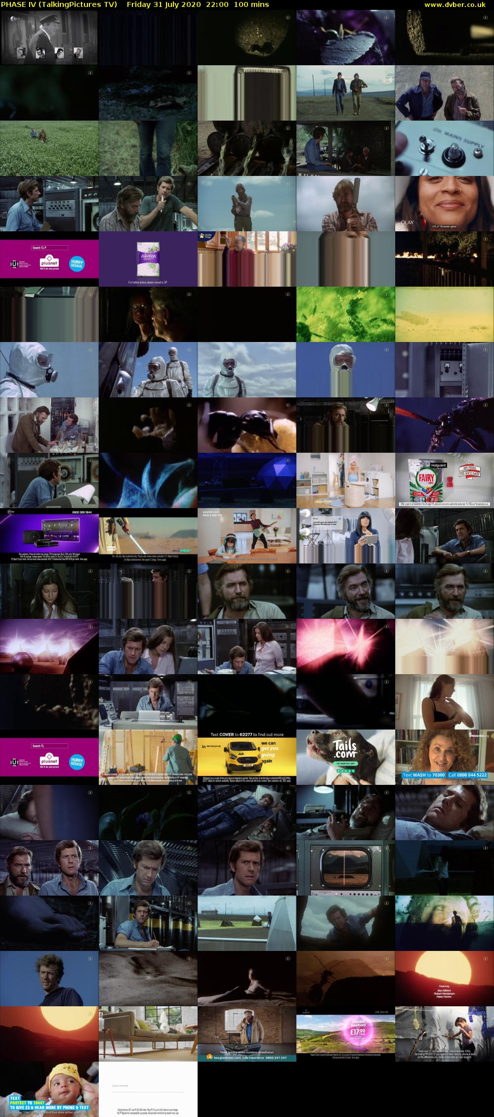 PHASE IV (TalkingPictures TV) Friday 31 July 2020 22:00 - 23:40