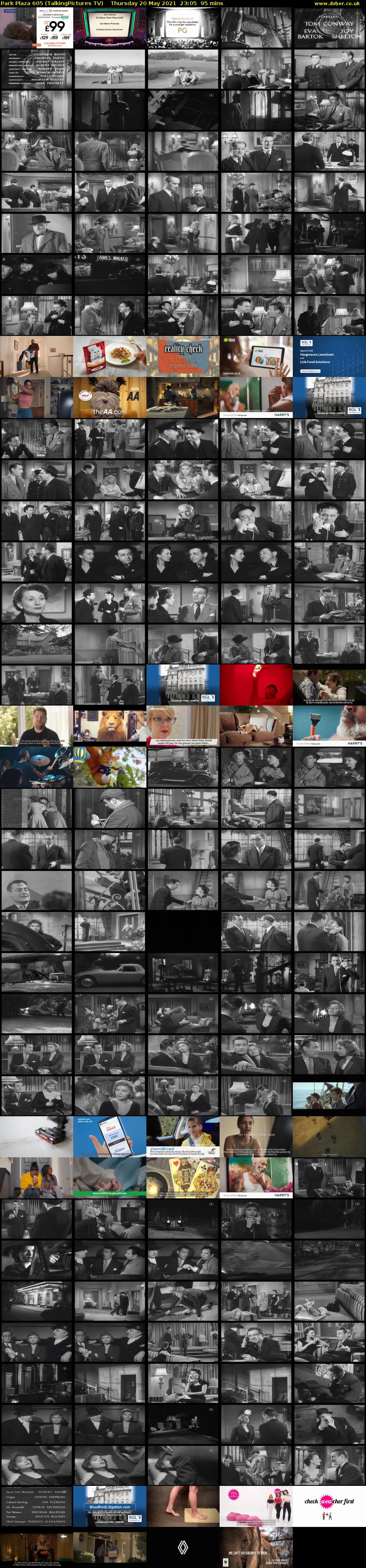 Park Plaza 605 (TalkingPictures TV) Thursday 20 May 2021 23:05 - 00:40