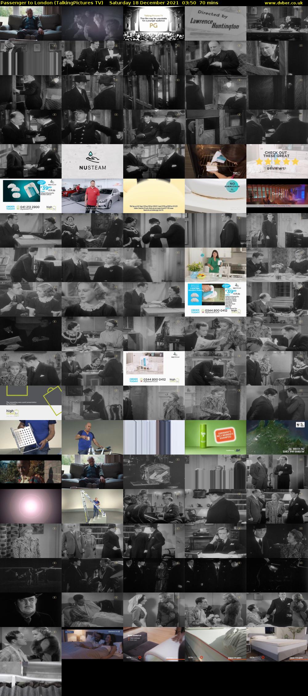 Passenger to London (TalkingPictures TV) Saturday 18 December 2021 03:50 - 05:00