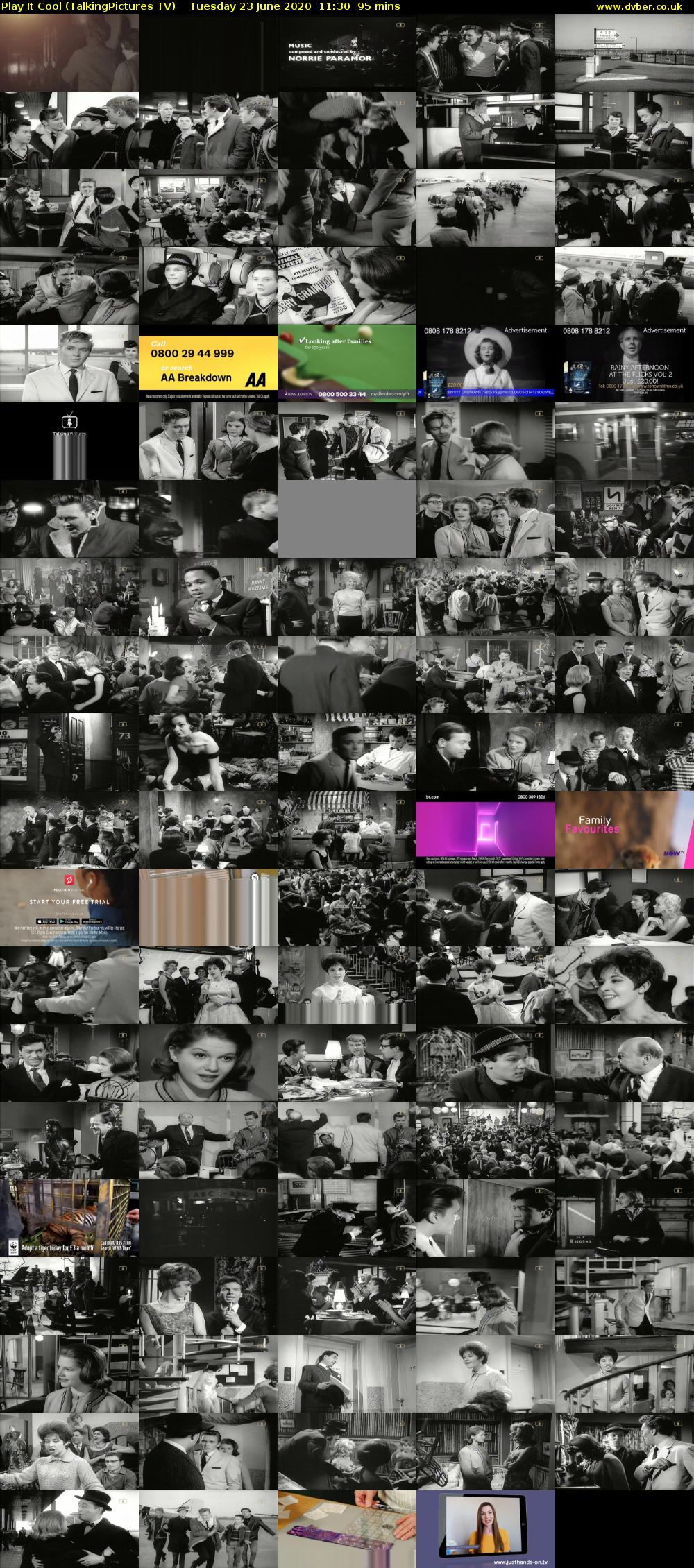 Play It Cool (TalkingPictures TV) Tuesday 23 June 2020 11:30 - 13:05