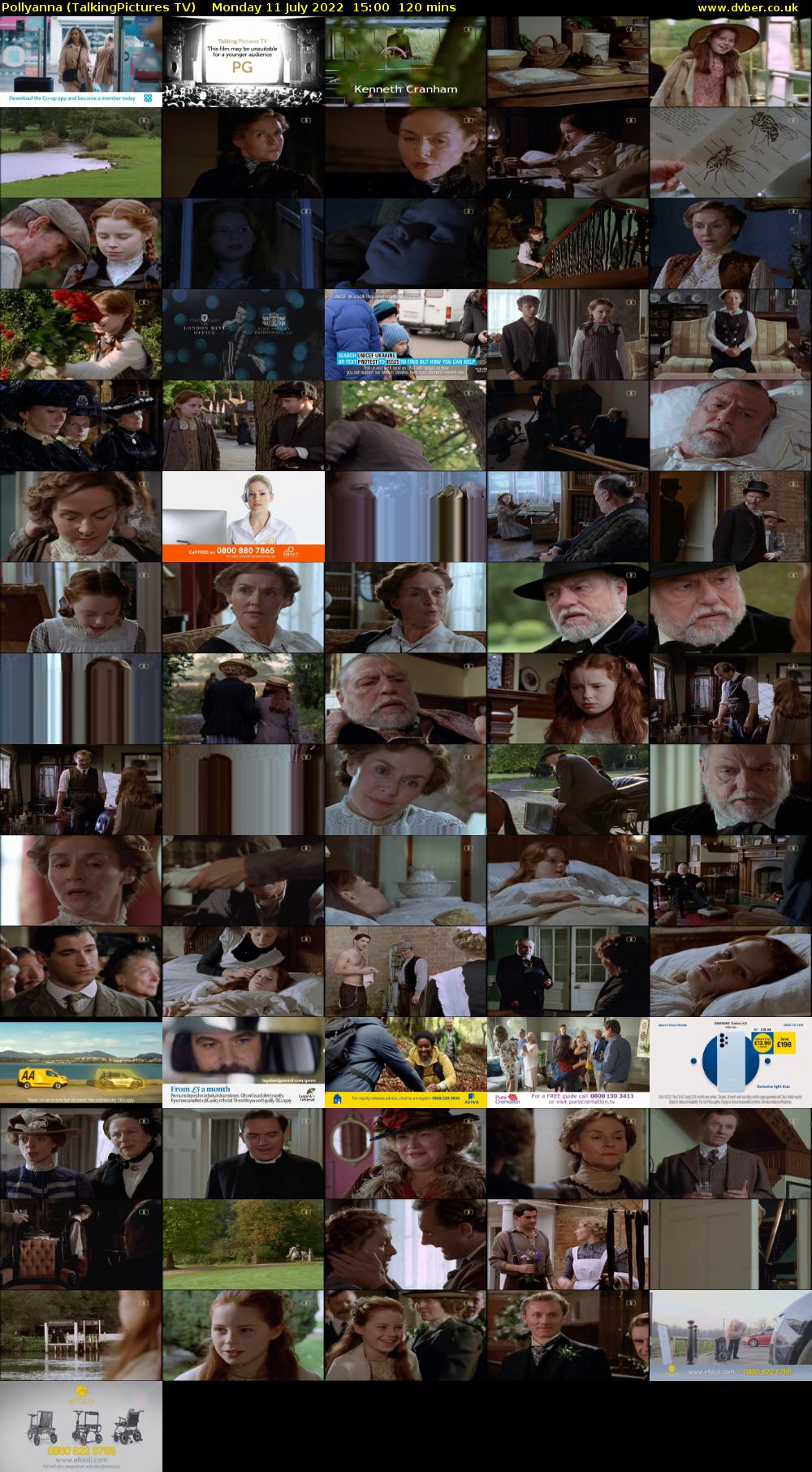 Pollyanna (TalkingPictures TV) Monday 11 July 2022 15:00 - 17:00
