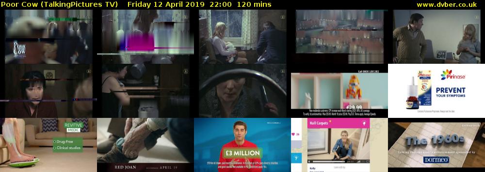Poor Cow (TalkingPictures TV) Friday 12 April 2019 22:00 - 00:00