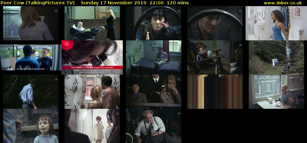 Poor Cow (TalkingPictures TV) Sunday 17 November 2019 22:00 - 00:00