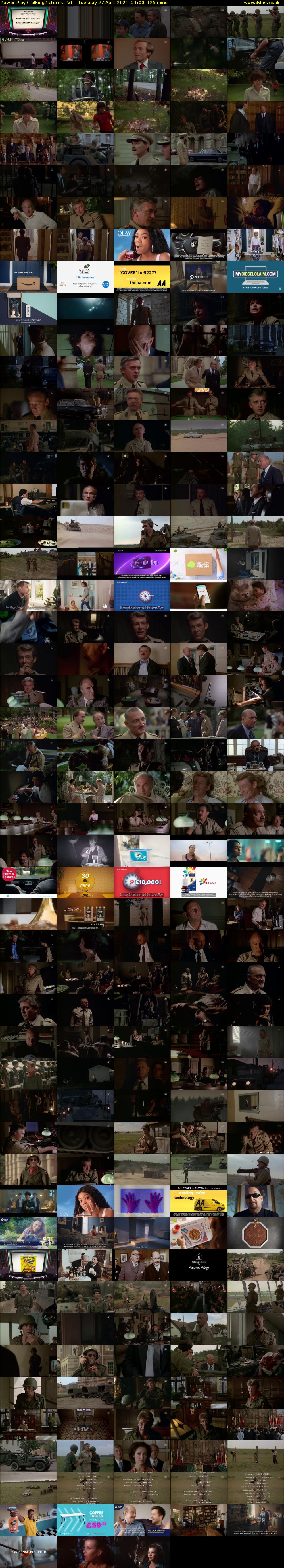 Power Play (TalkingPictures TV) Tuesday 27 April 2021 21:00 - 23:05
