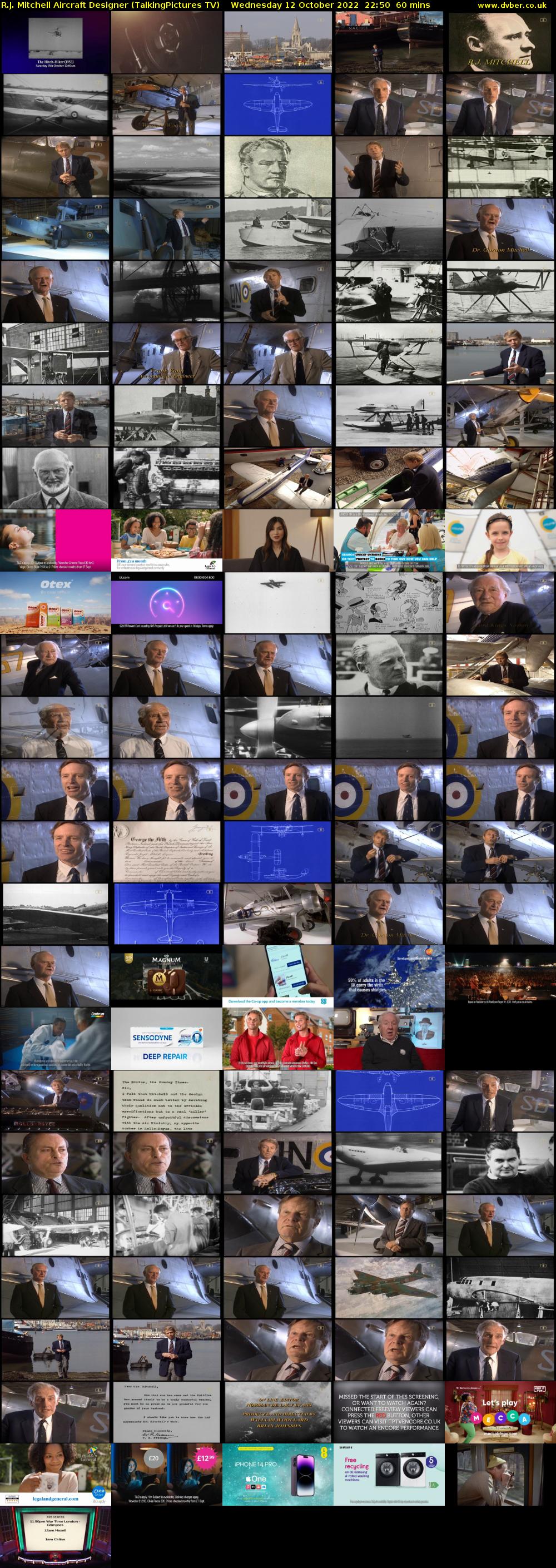 R.J. Mitchell Aircraft Designer (TalkingPictures TV) Wednesday 12 October 2022 22:50 - 23:50