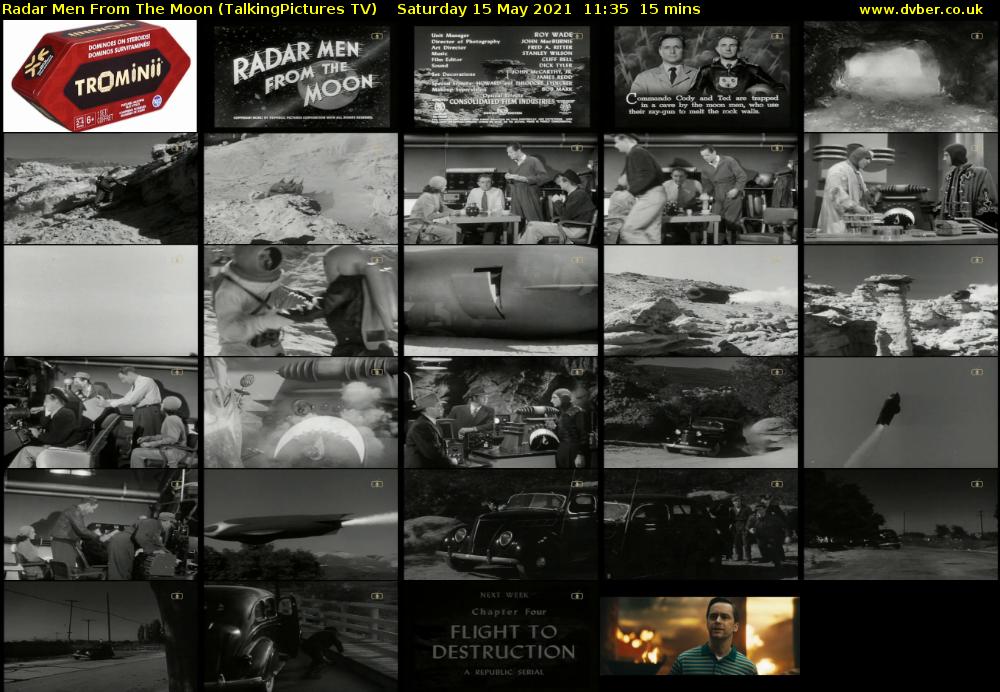 Radar Men From The Moon (TalkingPictures TV) Saturday 15 May 2021 11:35 - 11:50