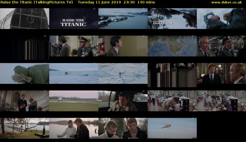 Raise the Titanic (TalkingPictures TV) Tuesday 11 June 2019 23:30 - 01:50