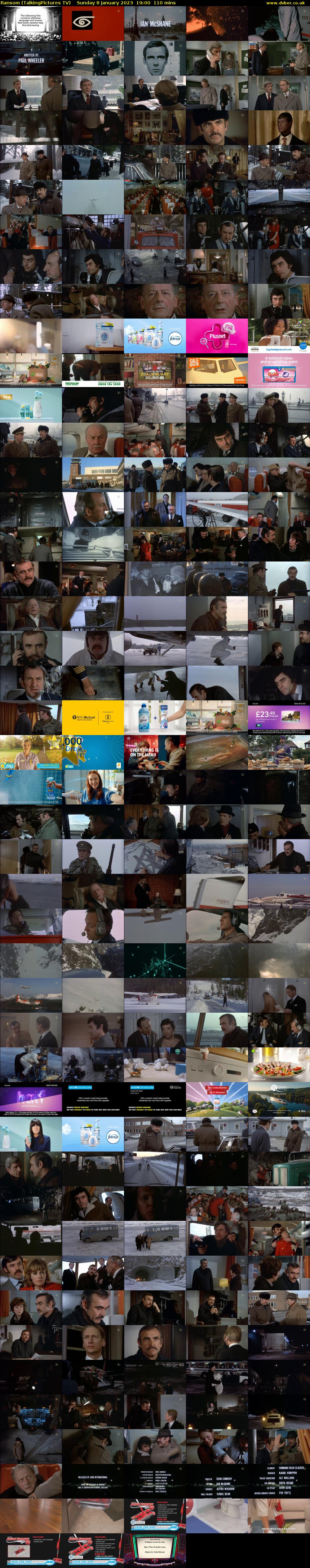 Ransom (TalkingPictures TV) Sunday 8 January 2023 19:00 - 20:50