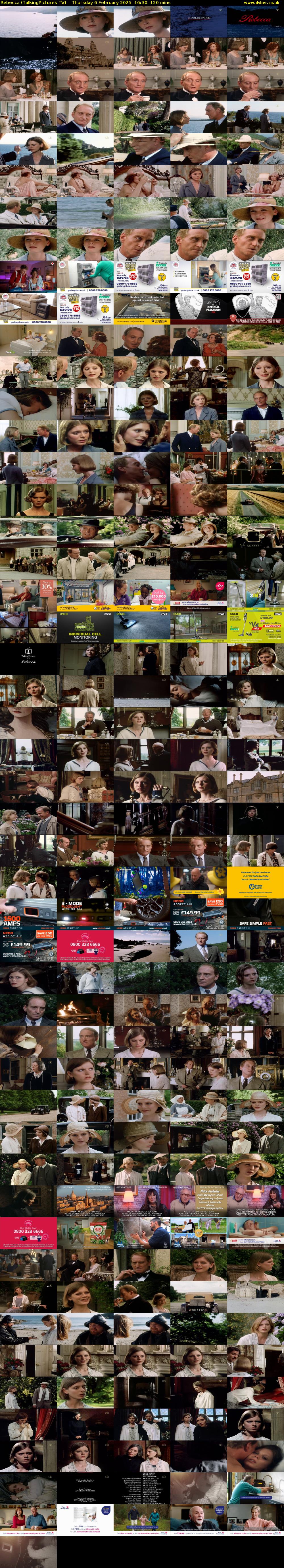 Rebecca (TalkingPictures TV) Thursday 6 February 2025 16:30 - 18:30