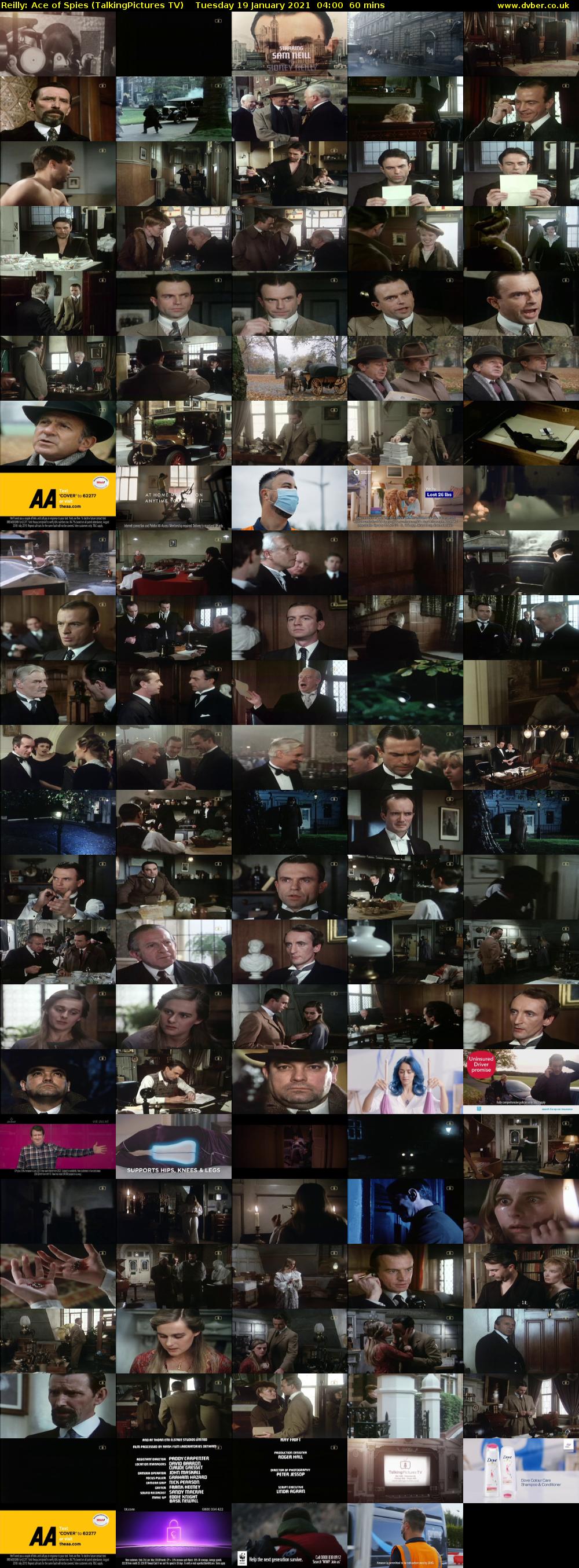 Reilly: Ace of Spies (TalkingPictures TV) Tuesday 19 January 2021 04:00 - 05:00