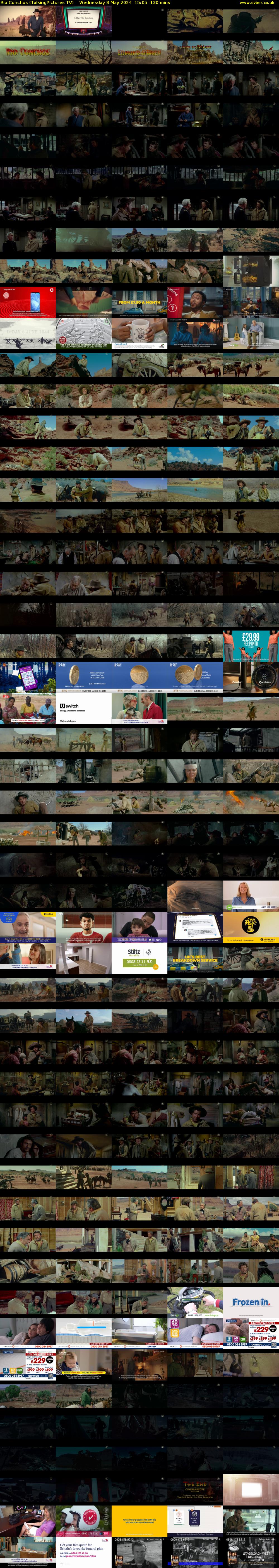 Rio Conchos (TalkingPictures TV) Wednesday 8 May 2024 15:05 - 17:15
