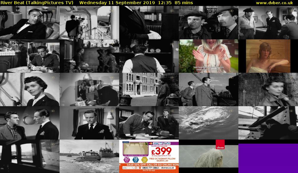 River Beat (TalkingPictures TV) Wednesday 11 September 2019 12:35 - 14:00