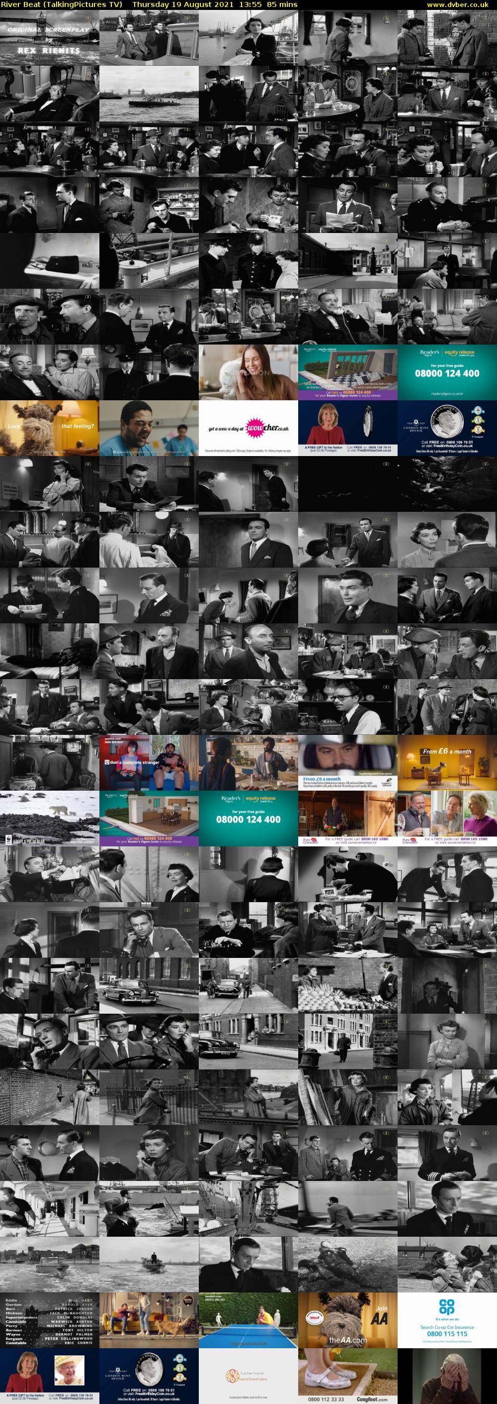 River Beat (TalkingPictures TV) Thursday 19 August 2021 13:55 - 15:20