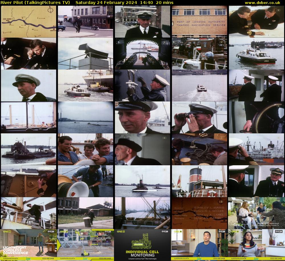 River Pilot (TalkingPictures TV) Saturday 24 February 2024 14:40 - 15:00