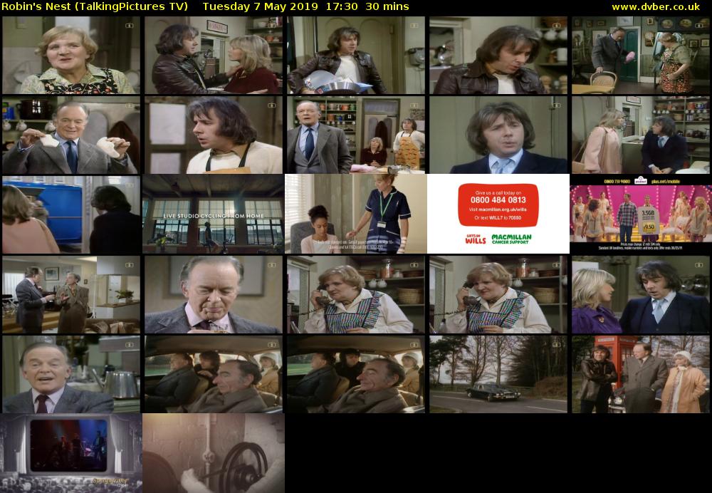 Robin's Nest (TalkingPictures TV) Tuesday 7 May 2019 17:30 - 18:00
