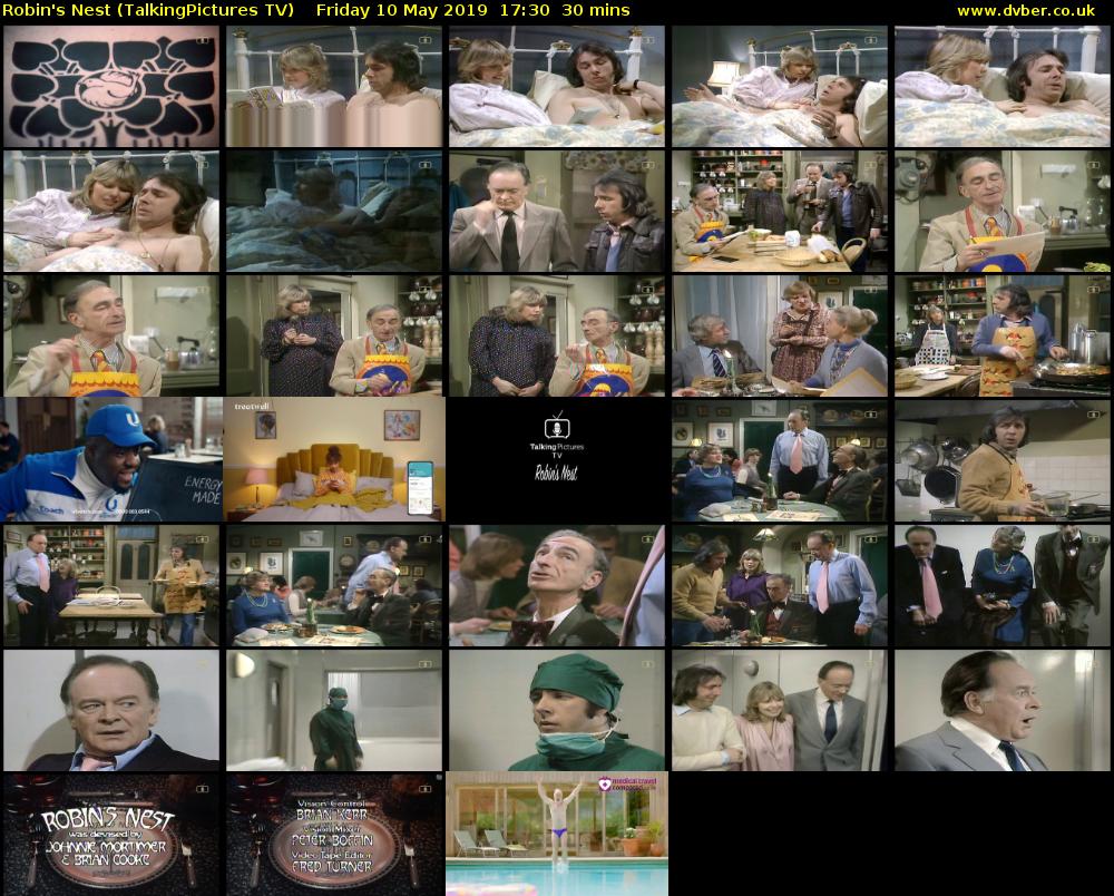 Robin's Nest (TalkingPictures TV) Friday 10 May 2019 17:30 - 18:00
