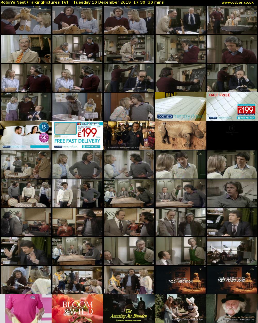 Robin's Nest (TalkingPictures TV) Tuesday 10 December 2019 17:30 - 18:00