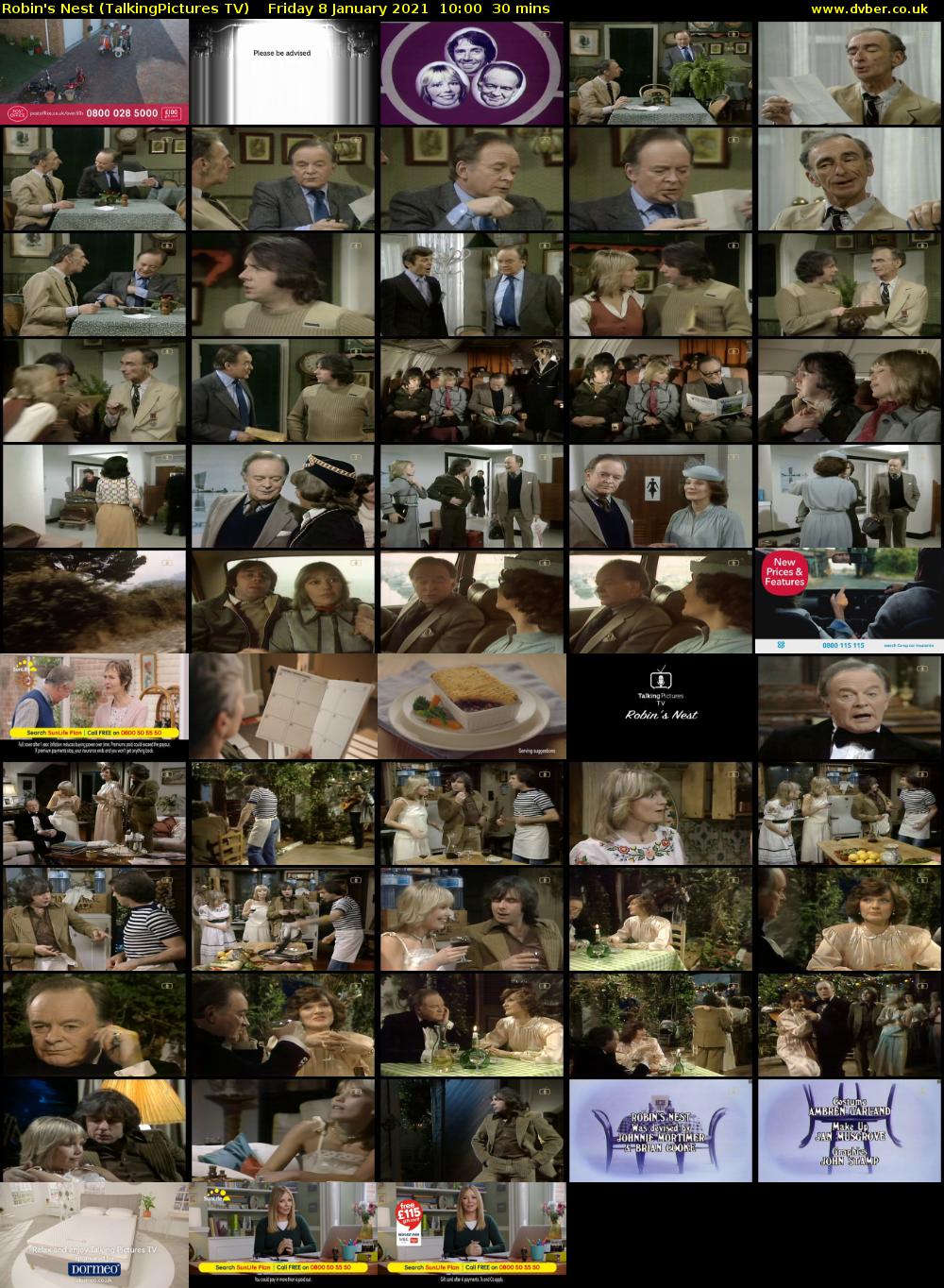 Robin's Nest (TalkingPictures TV) Friday 8 January 2021 10:00 - 10:30