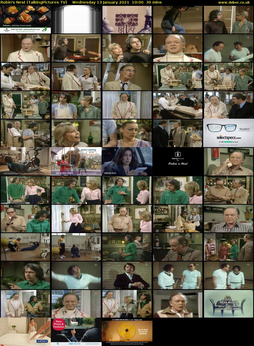 Robin's Nest (TalkingPictures TV) Wednesday 13 January 2021 10:00 - 10:30