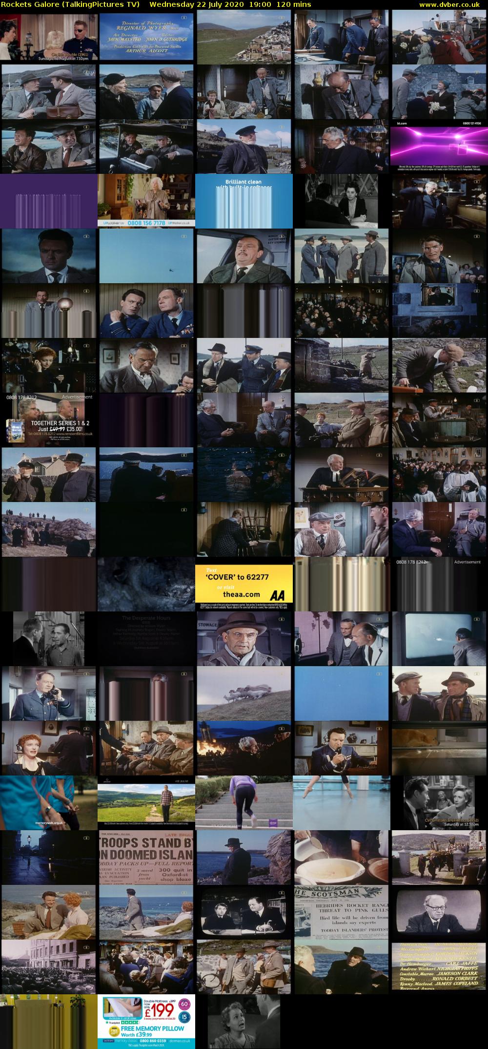 Rockets Galore (TalkingPictures TV) Wednesday 22 July 2020 19:00 - 21:00