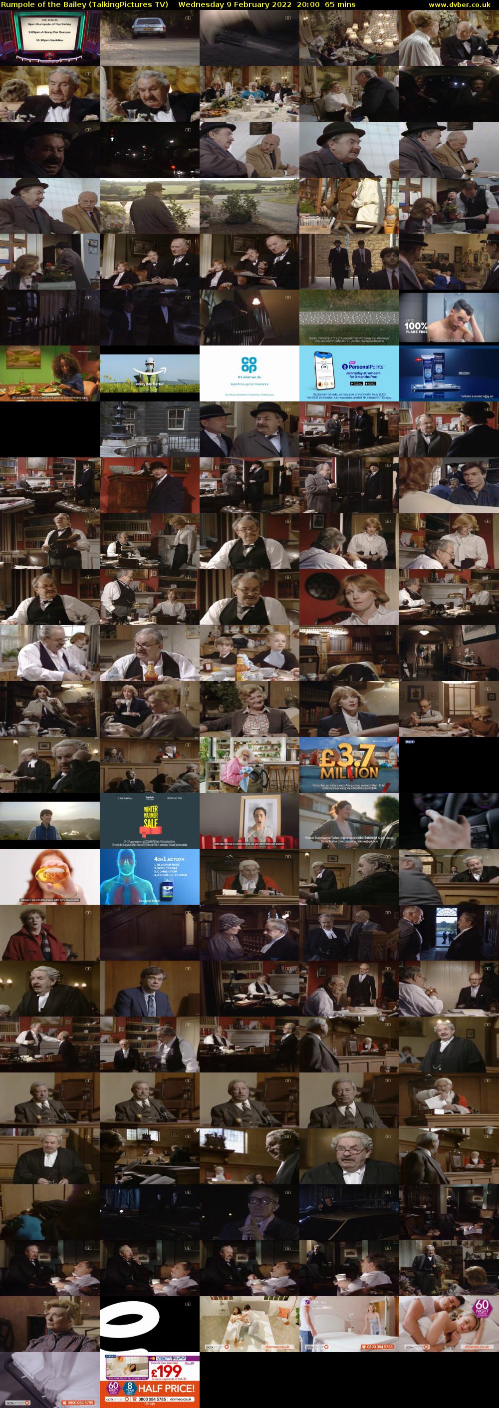 Rumpole of the Bailey (TalkingPictures TV) Wednesday 9 February 2022 20:00 - 21:05