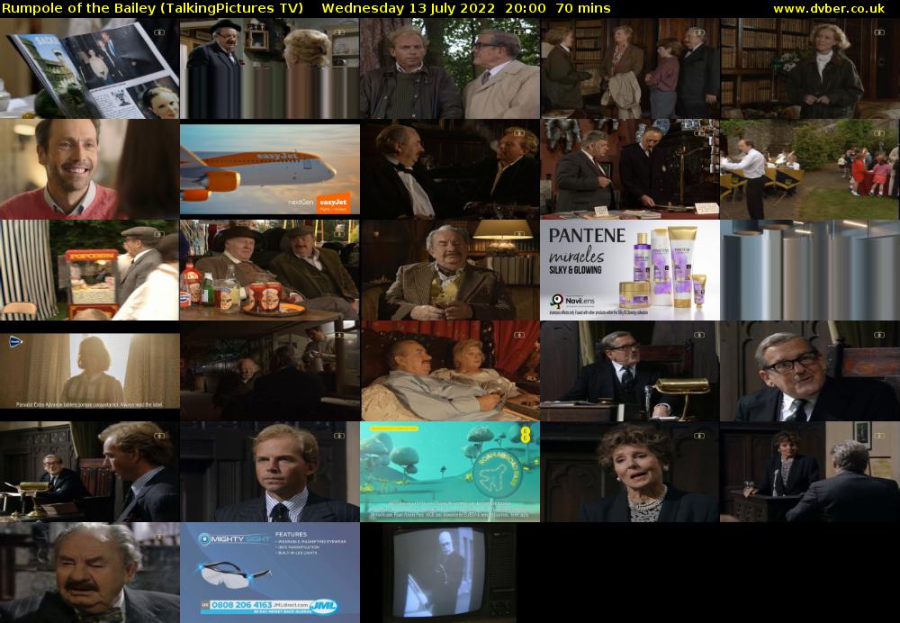 Rumpole of the Bailey (TalkingPictures TV) Wednesday 13 July 2022 20:00 - 21:10