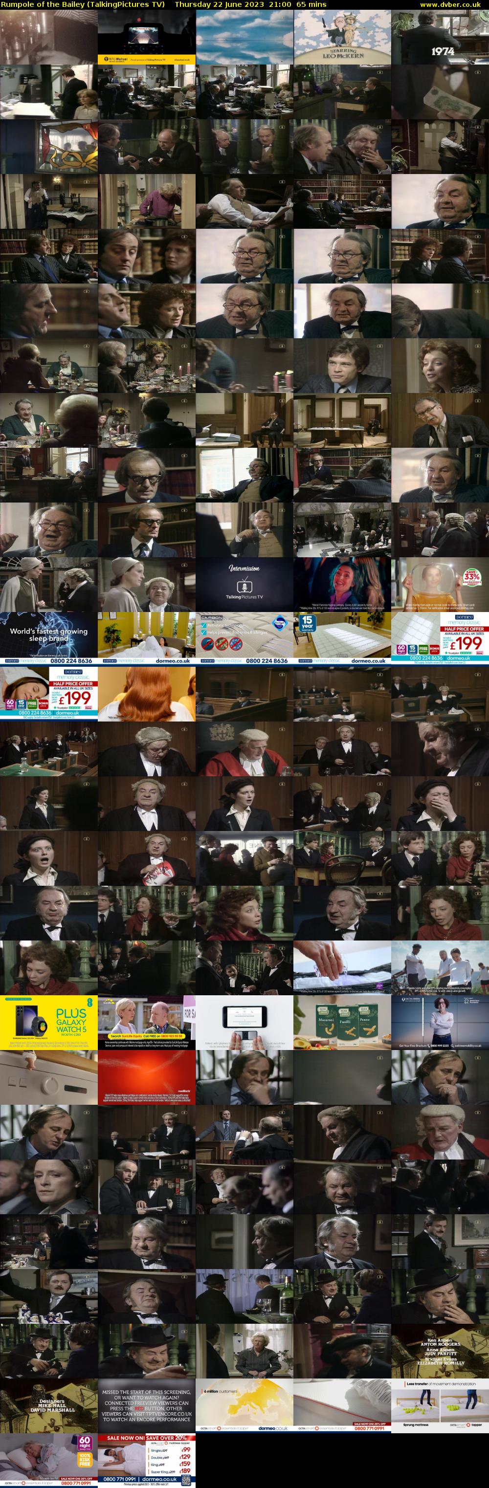 Rumpole of the Bailey (TalkingPictures TV) Thursday 22 June 2023 21:00 - 22:05