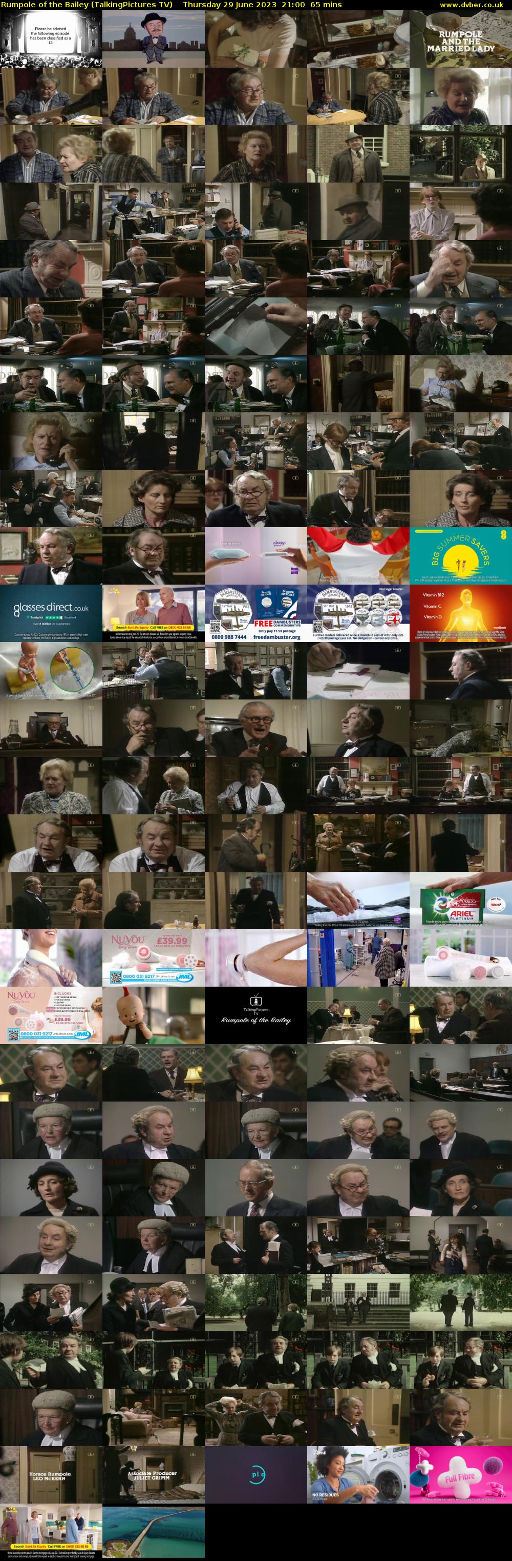 Rumpole of the Bailey (TalkingPictures TV) Thursday 29 June 2023 21:00 - 22:05