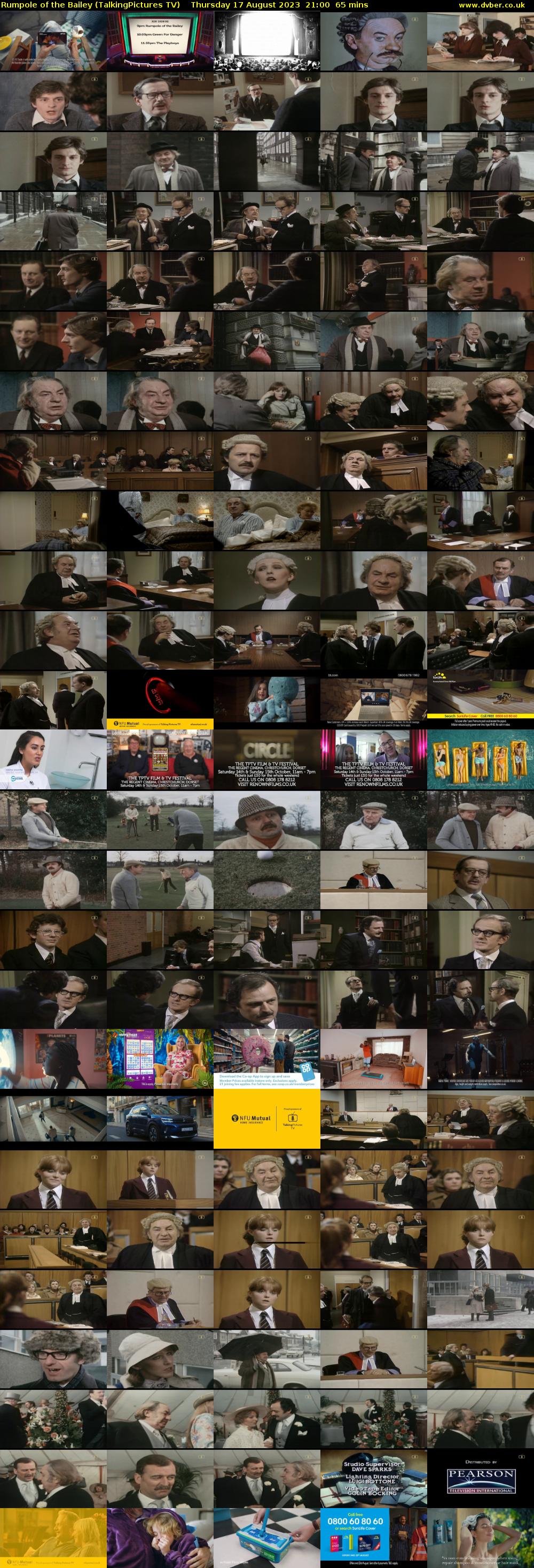 Rumpole of the Bailey (TalkingPictures TV) Thursday 17 August 2023 21:00 - 22:05