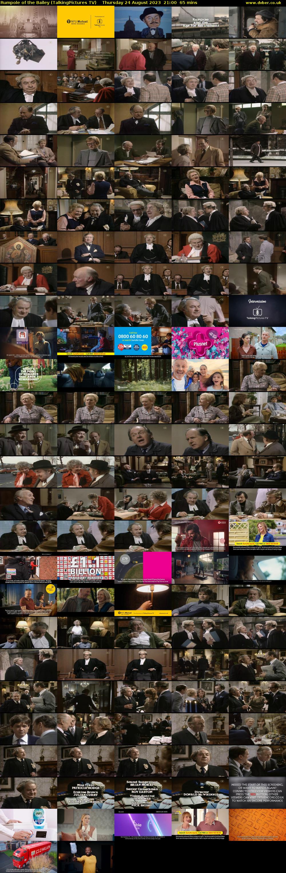 Rumpole of the Bailey (TalkingPictures TV) Thursday 24 August 2023 21:00 - 22:05