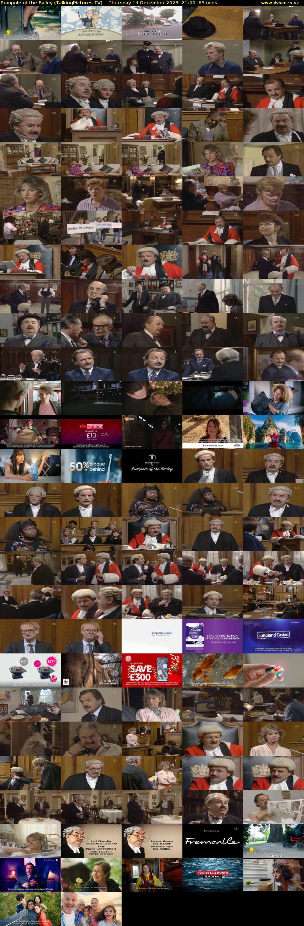 Rumpole of the Bailey (TalkingPictures TV) Thursday 14 December 2023 21:00 - 22:05