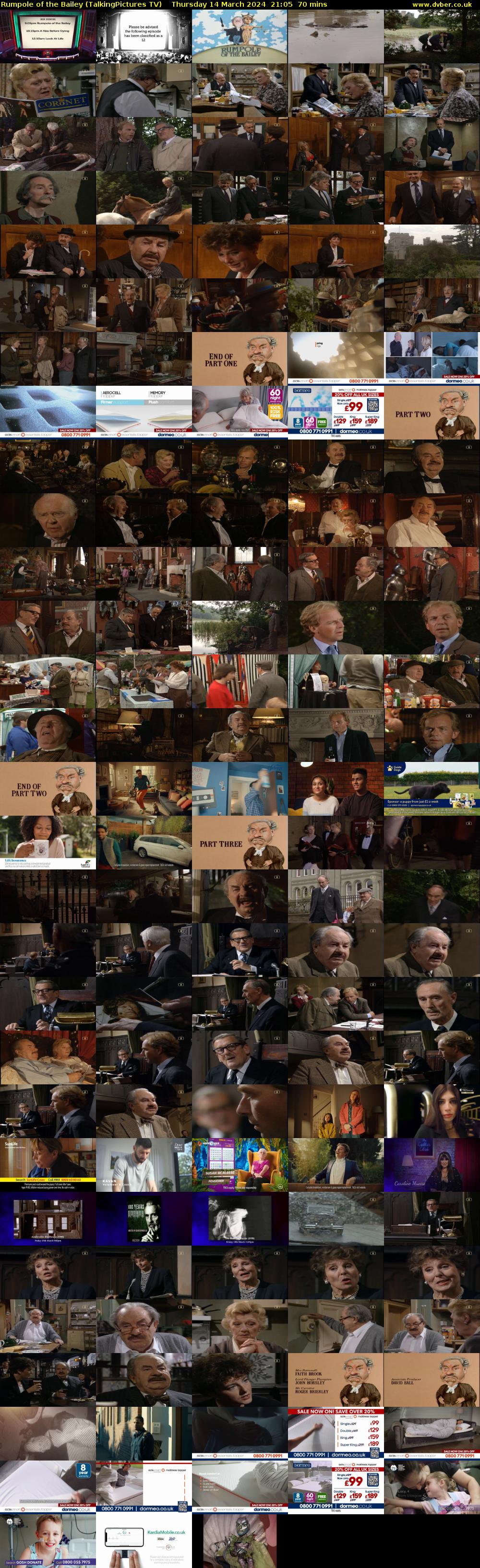 Rumpole of the Bailey (TalkingPictures TV) Thursday 14 March 2024 21:05 - 22:15