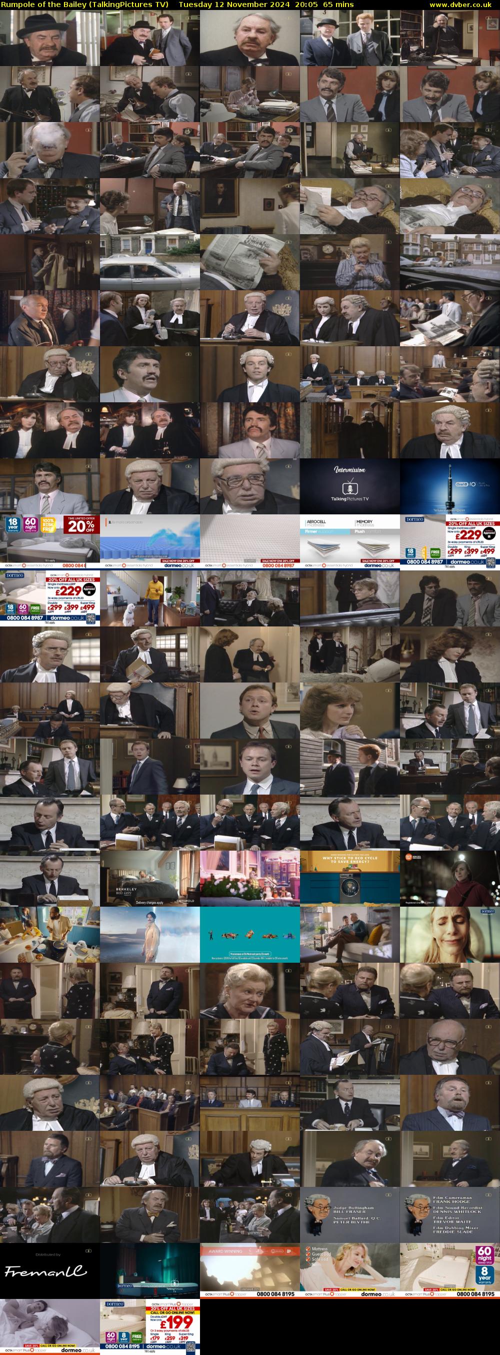 Rumpole of the Bailey (TalkingPictures TV) Tuesday 12 November 2024 20:05 - 21:10