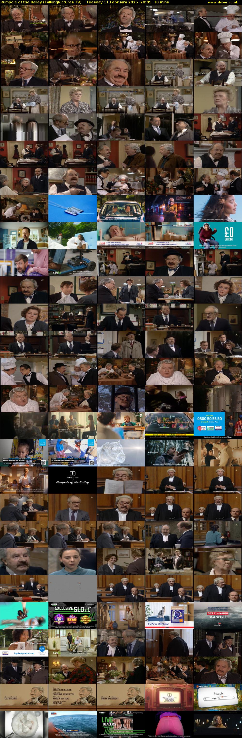 Rumpole of the Bailey (TalkingPictures TV) Tuesday 11 February 2025 20:05 - 21:15
