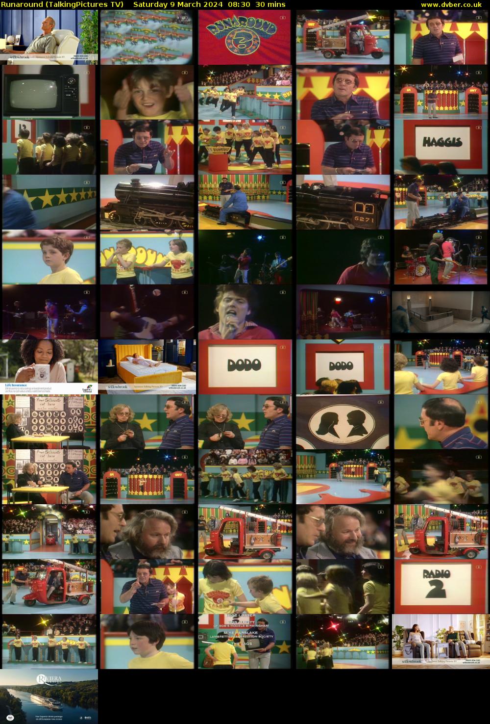 Runaround (TalkingPictures TV) Saturday 9 March 2024 08:30 - 09:00