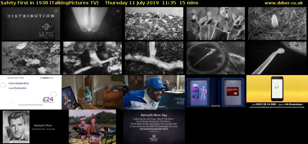 Safety First in 1938 (TalkingPictures TV) Thursday 11 July 2019 11:35 - 11:50