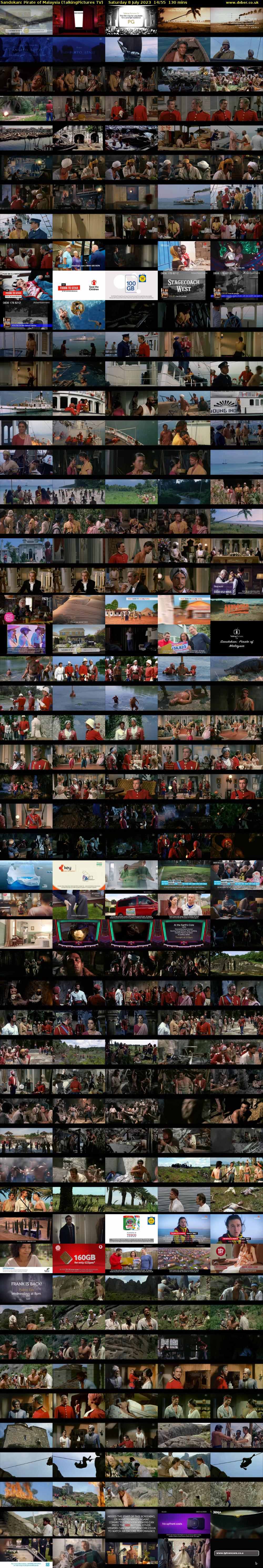 Sandokan: Pirate of Malaysia (TalkingPictures TV) Saturday 8 July 2023 14:55 - 17:05