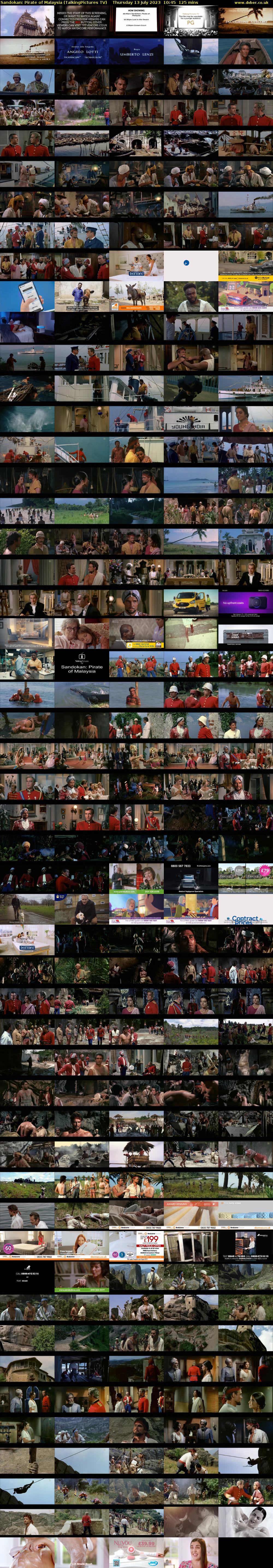 Sandokan: Pirate of Malaysia (TalkingPictures TV) Thursday 13 July 2023 10:45 - 12:50