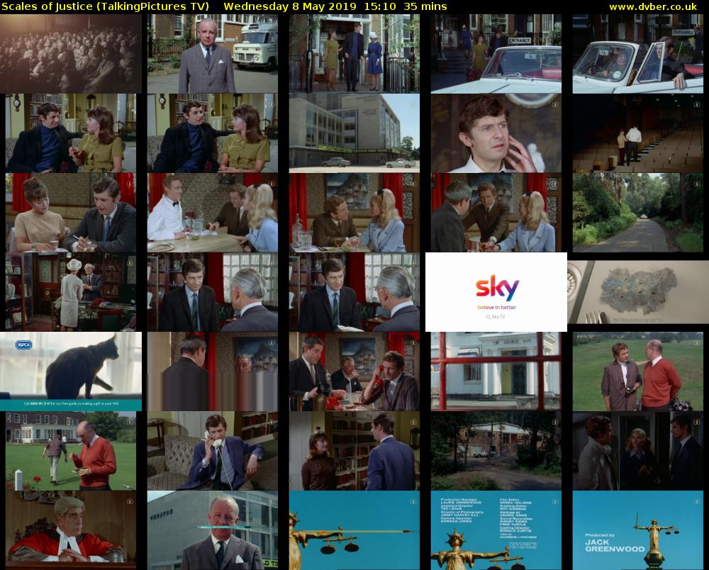 Scales of Justice (TalkingPictures TV) Wednesday 8 May 2019 15:10 - 15:45