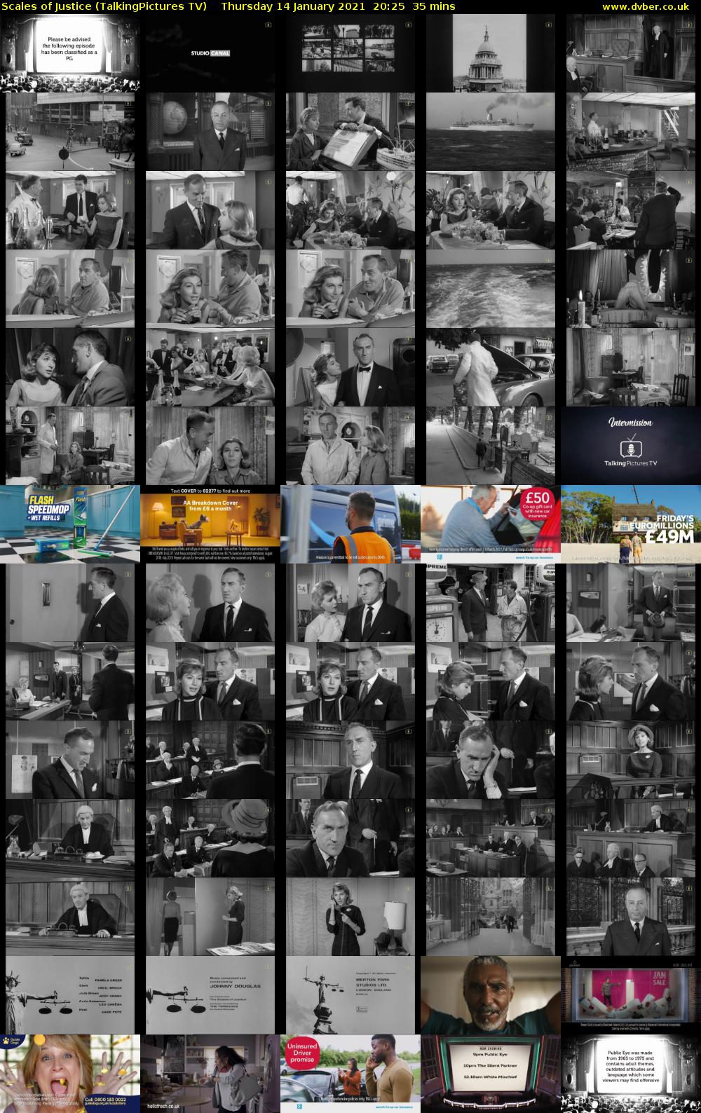 Scales of Justice (TalkingPictures TV) Thursday 14 January 2021 20:25 - 21:00