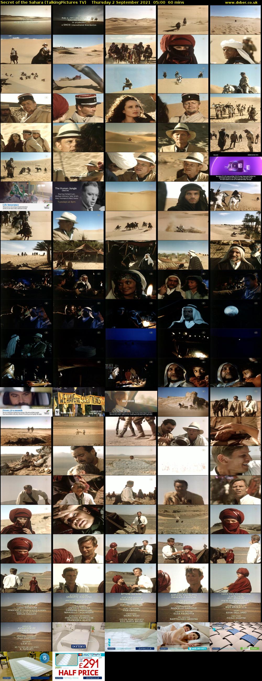 Secret of the Sahara (TalkingPictures TV) Thursday 2 September 2021 05:00 - 06:00