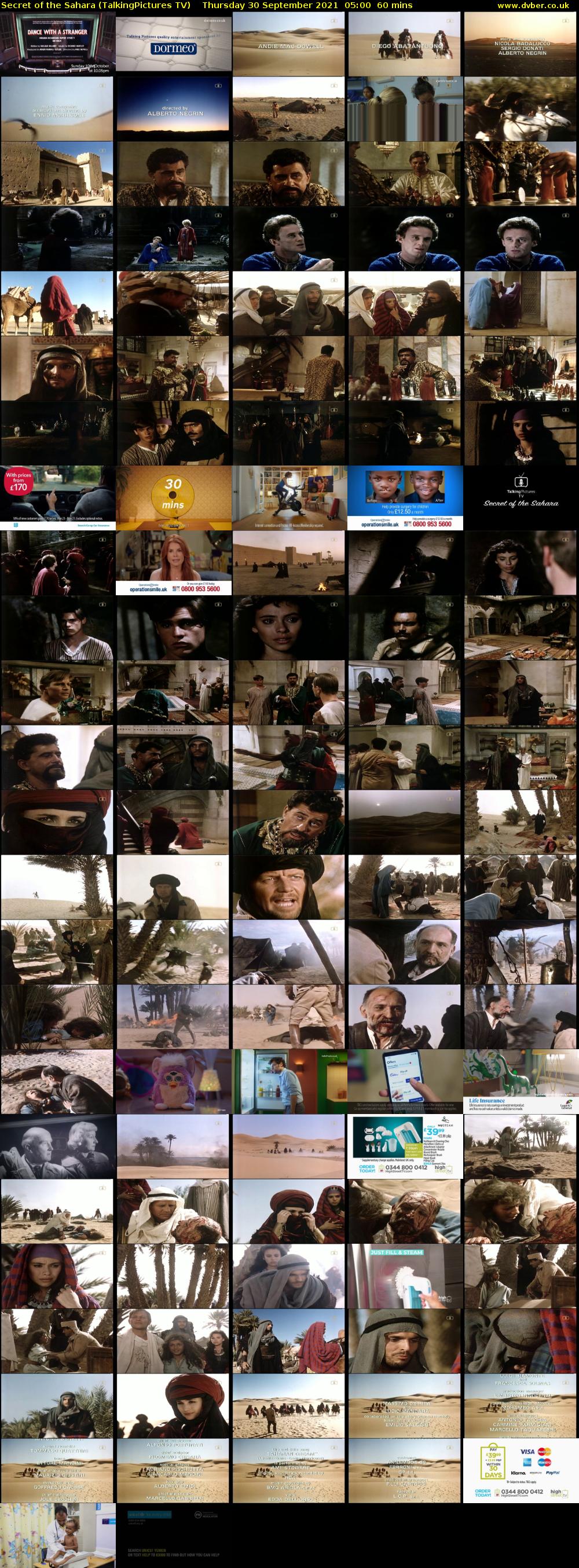 Secret of the Sahara (TalkingPictures TV) Thursday 30 September 2021 05:00 - 06:00