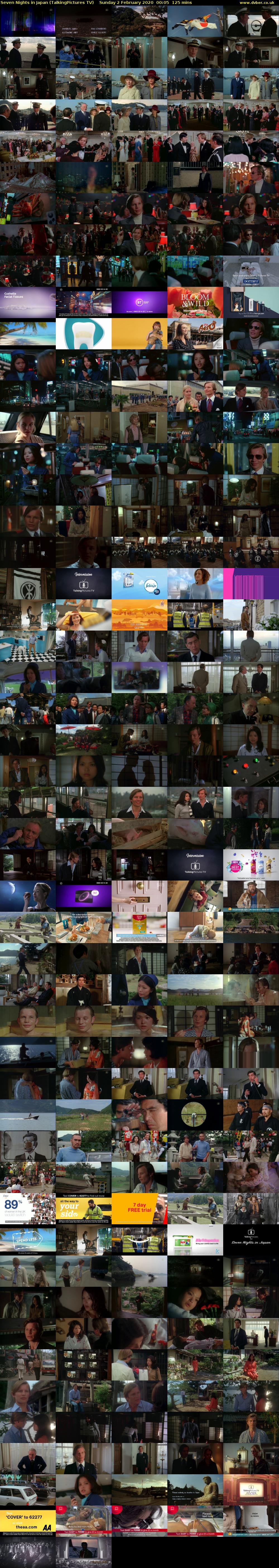 Seven Nights in Japan (TalkingPictures TV) Sunday 2 February 2020 00:05 - 02:10