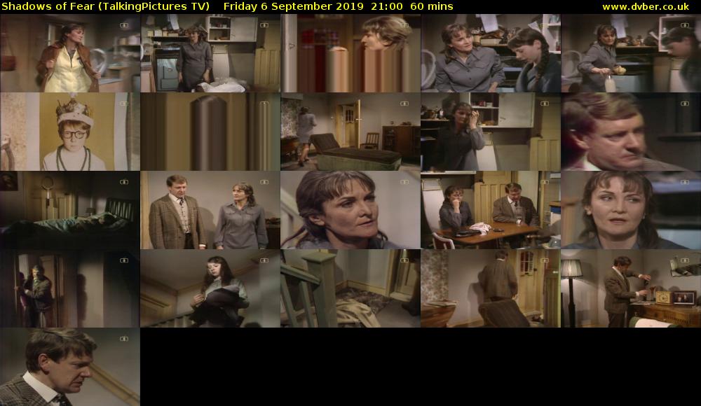 Shadows of Fear (TalkingPictures TV) Friday 6 September 2019 21:00 - 22:00