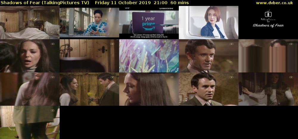 Shadows of Fear (TalkingPictures TV) Friday 11 October 2019 21:00 - 22:00