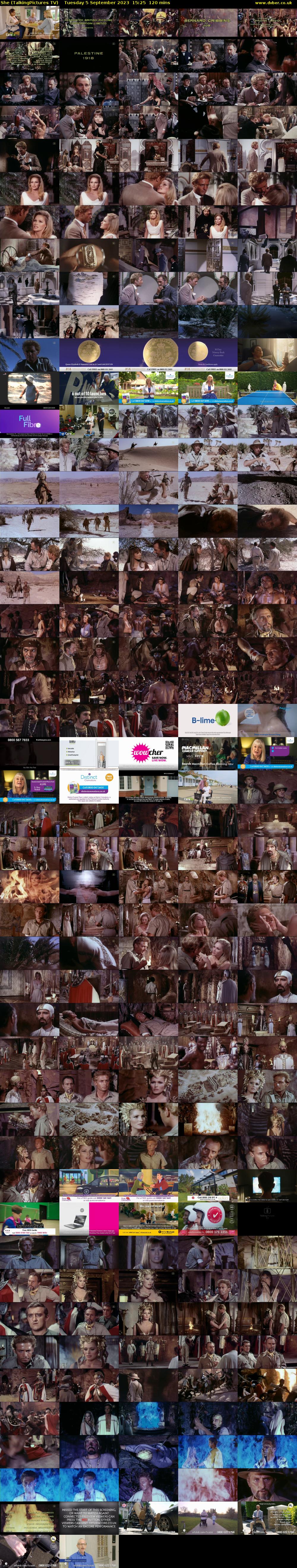 She (TalkingPictures TV) Tuesday 5 September 2023 15:25 - 17:25